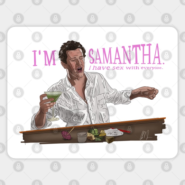 Forgetting Sarah Marshall: I'm Samantha Sticker by 51Deesigns